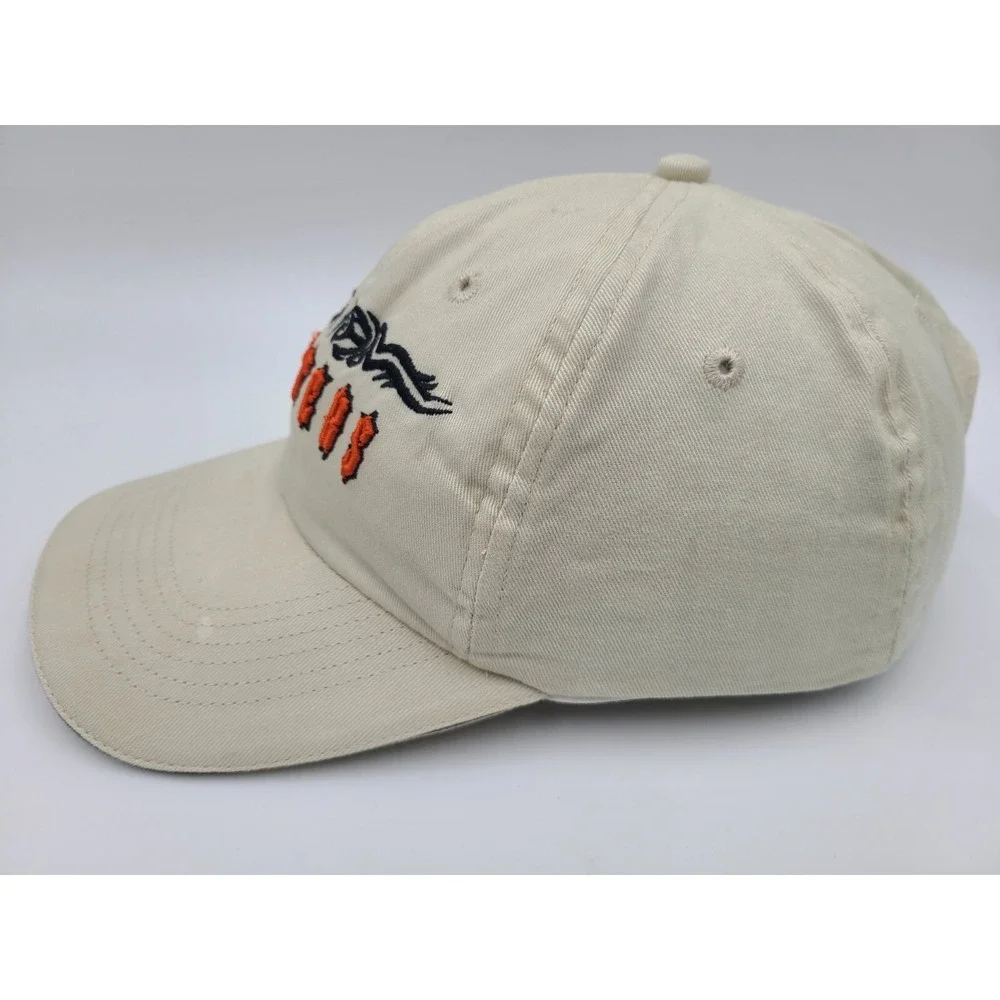 Hooters‎ Pro Pocket Adjustable Hat Cap Restaurant Baseball Dad Men Women Beige